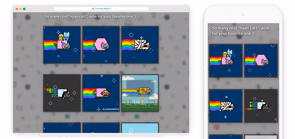 animated gif nyan cat survey form poll