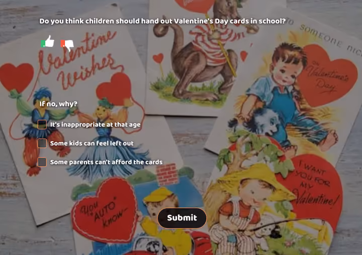 Valentine's Day Poll