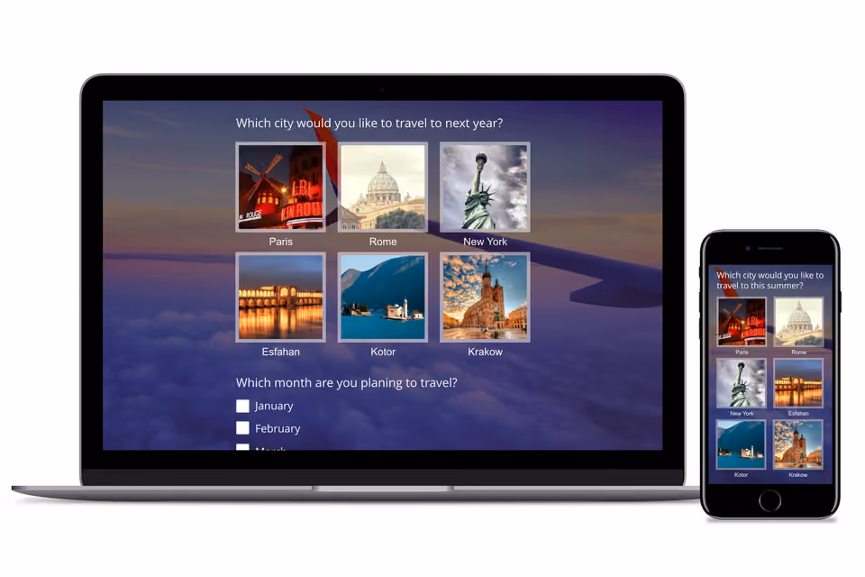 Collect feedback on any device