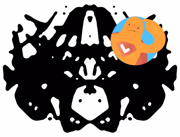 Personality Survey Ink Blot
