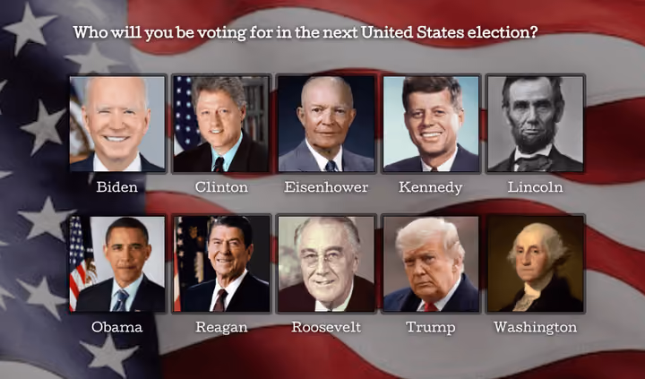 Election Survey with Picture Questions