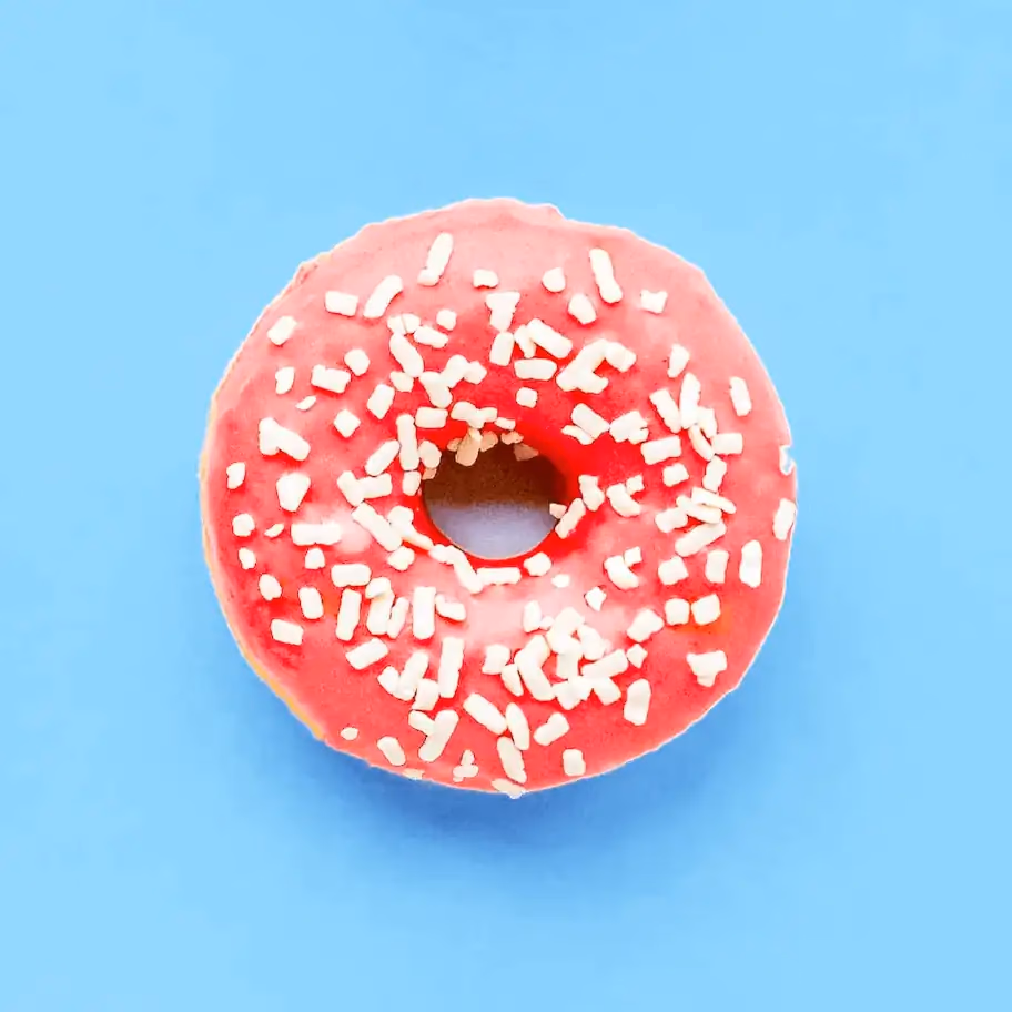 Velvet donut