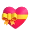 Heart with ribbon