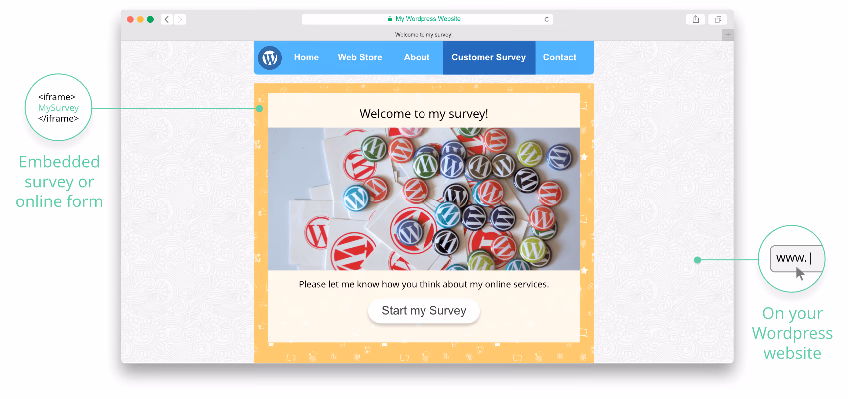 How to embed surveys or forms into WordPress