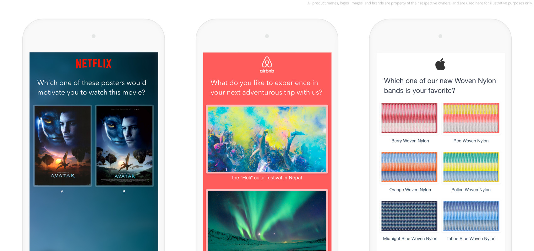 Different layouts and proportions allow you to present the images in a way that is most suitable for your research.