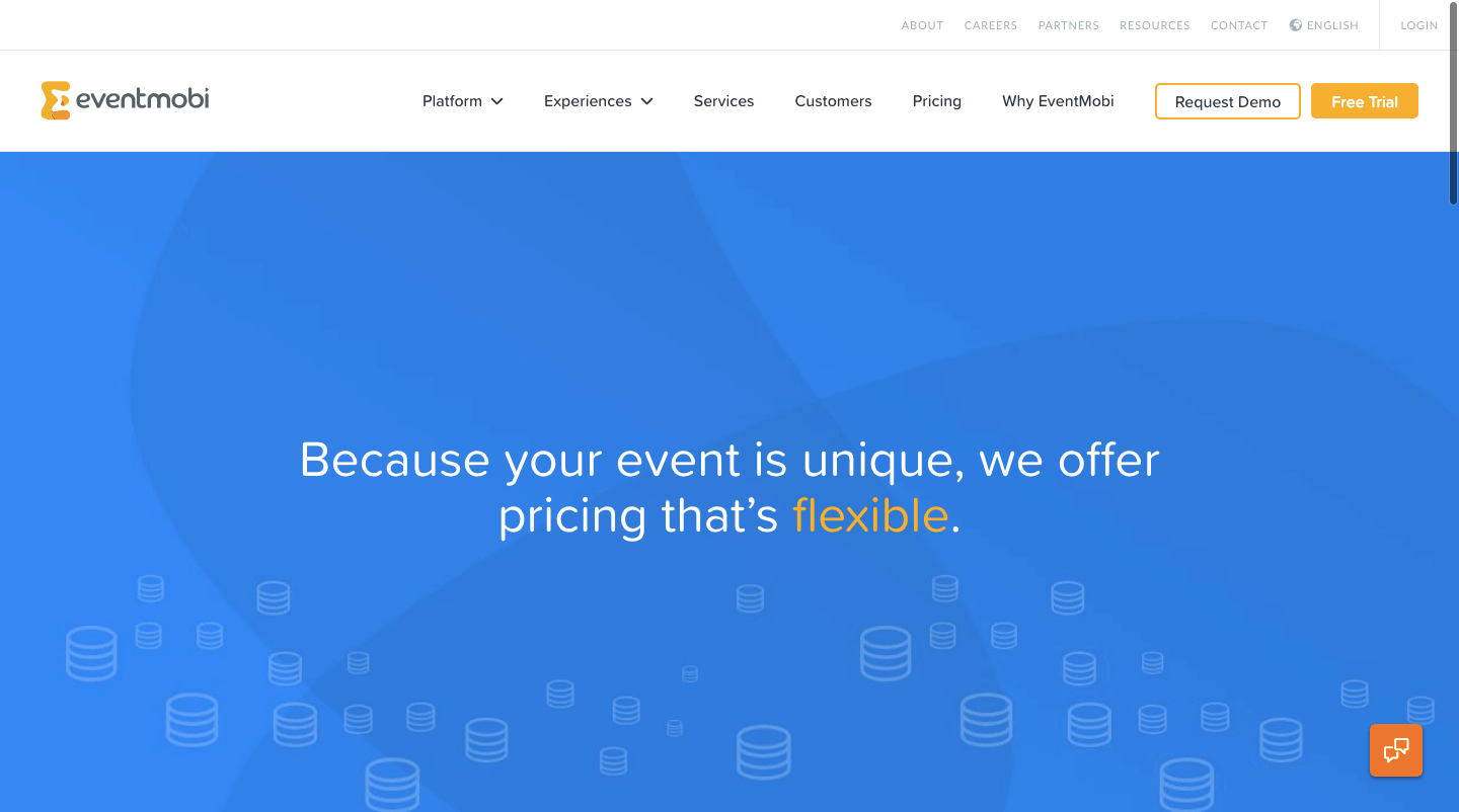 EventMobi pricing page