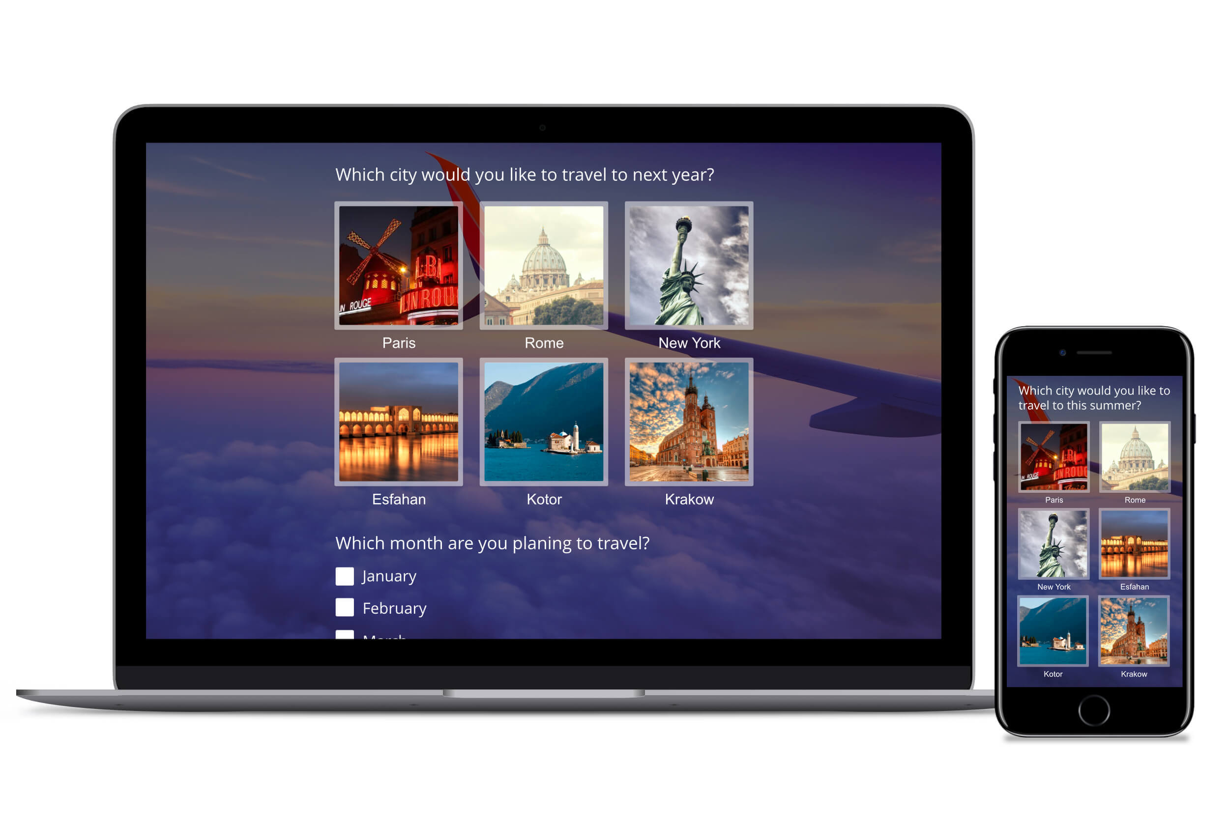 SurveyLegend App | Designing the look and feel of your online survey