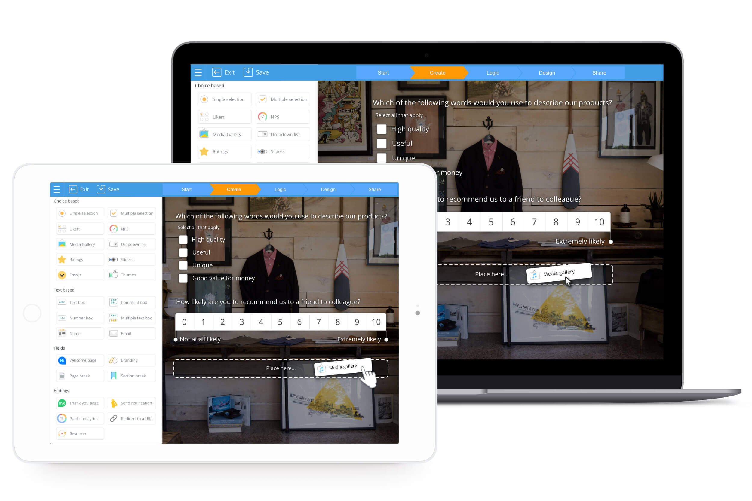 SurveyLegend App | Your free account overview