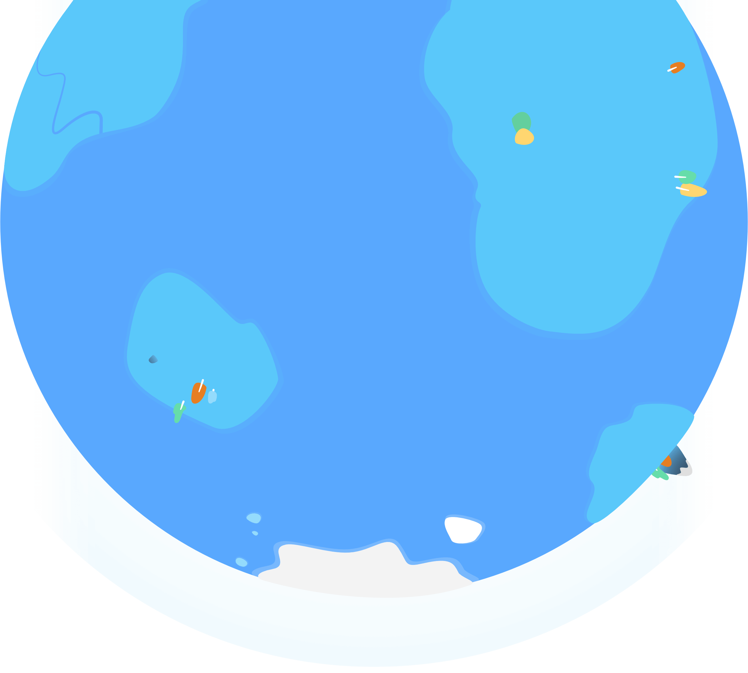 surveys are distributed globally while we collect real-time data