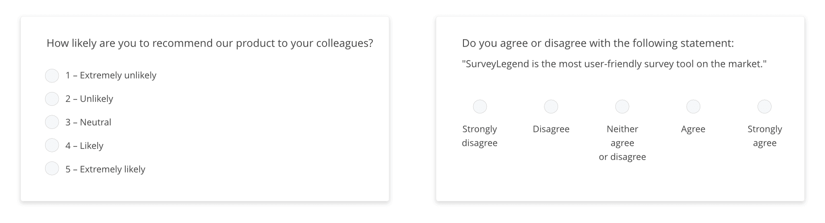 What Works better in your Survey - Scales or Yes/No Styled Questions?