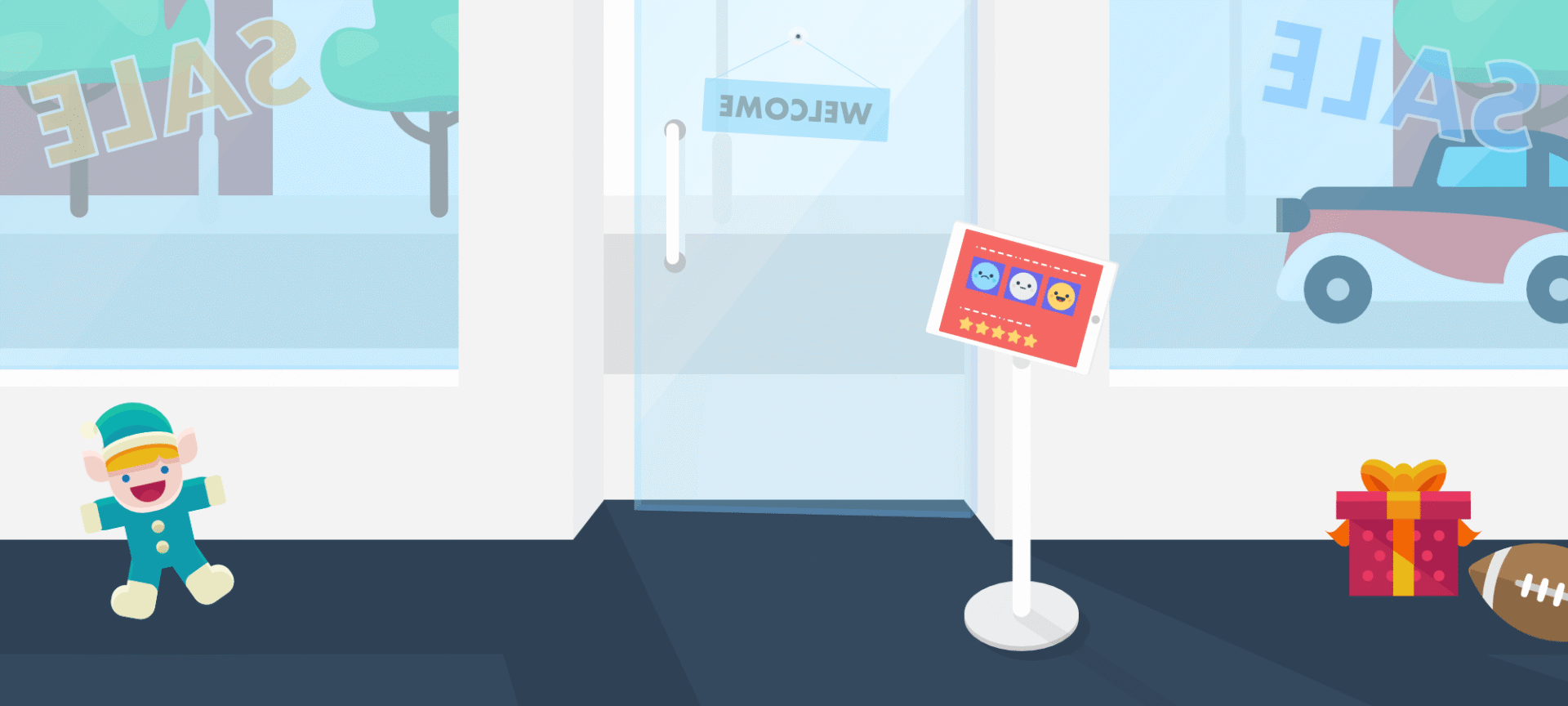 in-store surveys kiosk-mode survey