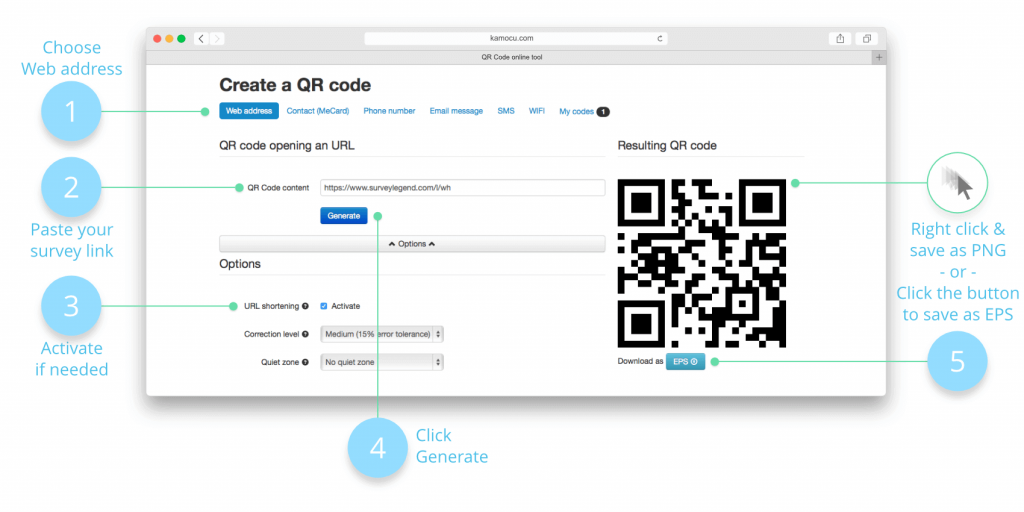 Adding a QR Code