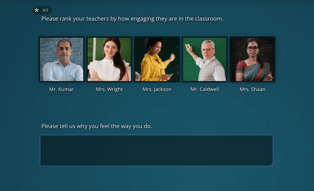 Student Survey of Teachers