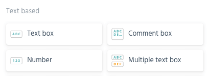 Qualitative Survey Menu