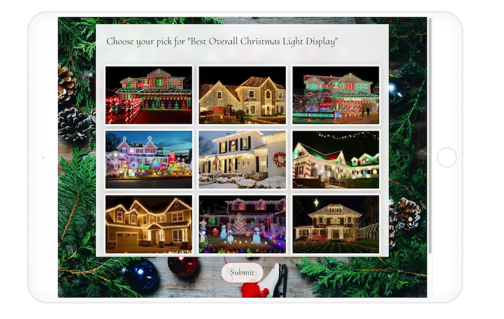 Christmas Light Contest Survey