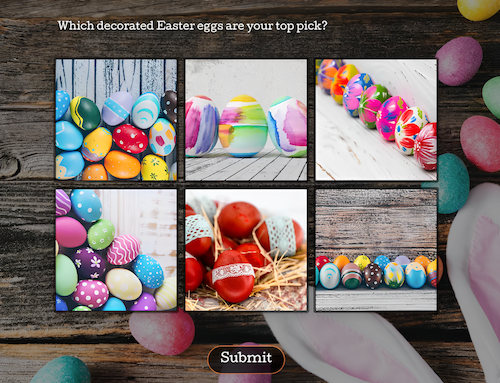 Easter Egg Coloring Contest Survey