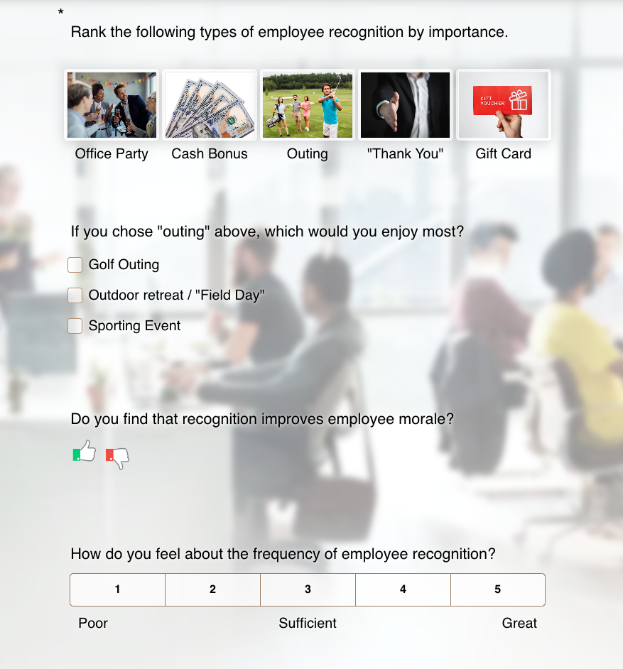Employee Recognition Survey