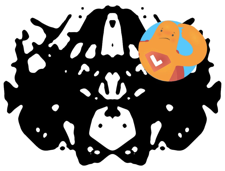 Personality Survey Ink Blot
