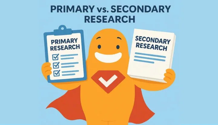 Primary vs. Secondary Research